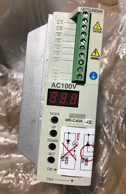 1PC Mitsubishi MR-C40A-UE Servo Drive MRC40AUE ping - MITSUBISHI