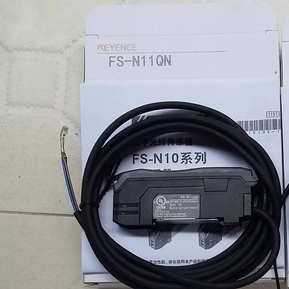 new 1PC Keyence FS-N11QN Fiber Optic Sensor FSN11QN In Box - KEYENCE