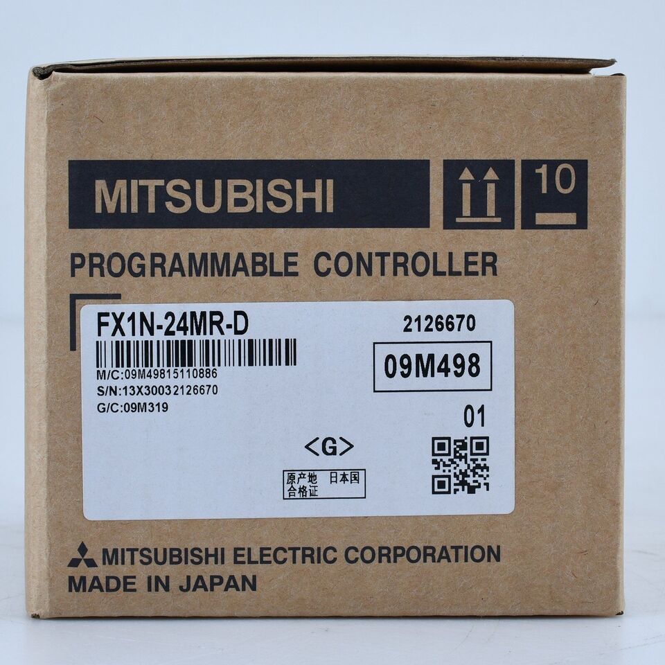 1-Piece Mitsubishi FX1N-24MR-D PLC Controller In Box - MITSUBISHI