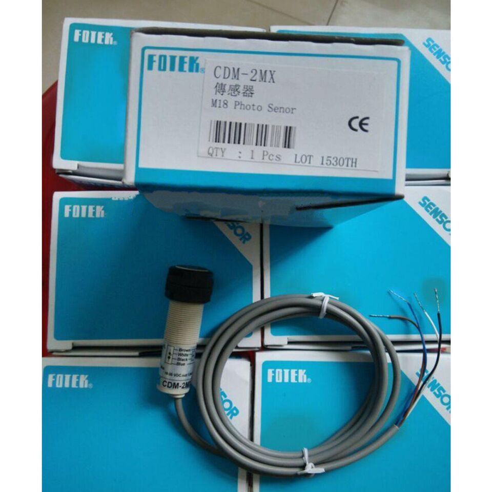 new 1PC  FOTEK CDM-2MX Photoelectric Sensor CDM2MX