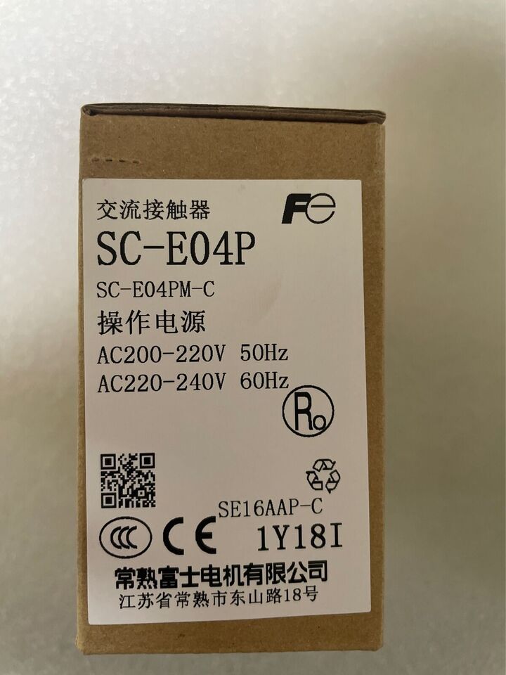 new Fuji SC-E04P AC220V Contactor 1PC SCE04P - FUJI