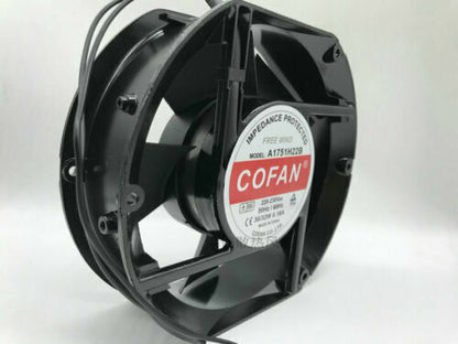 new 1 pcs AC 220-230V 36/32W 0.18A 17CM 2 Wire Fan A1751H22B - KOEED