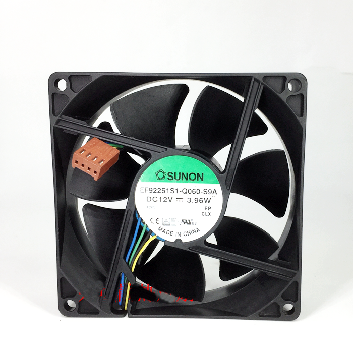 new 1PC Four-wire temperature controlled fan EF92251S1-Q060-S9A 9025 12V 3.96W - VENDOR NAME