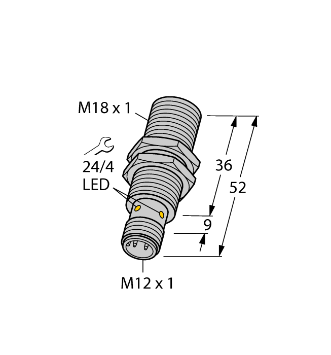 new TURCK BI5U-EM18-AP6X-H1141 1635340 Inductive Sensor ping - TURCK