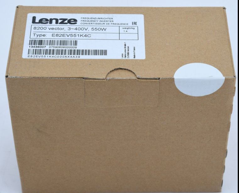 new 1PC LENZE E82EV551K4C Inverter E82EV551K-4C ping - LENZ