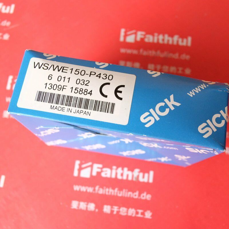 new 1PC Sick Photoelectric WS-WE150-P430 Switch ONE Year - SICK PHOTOELECTRIC