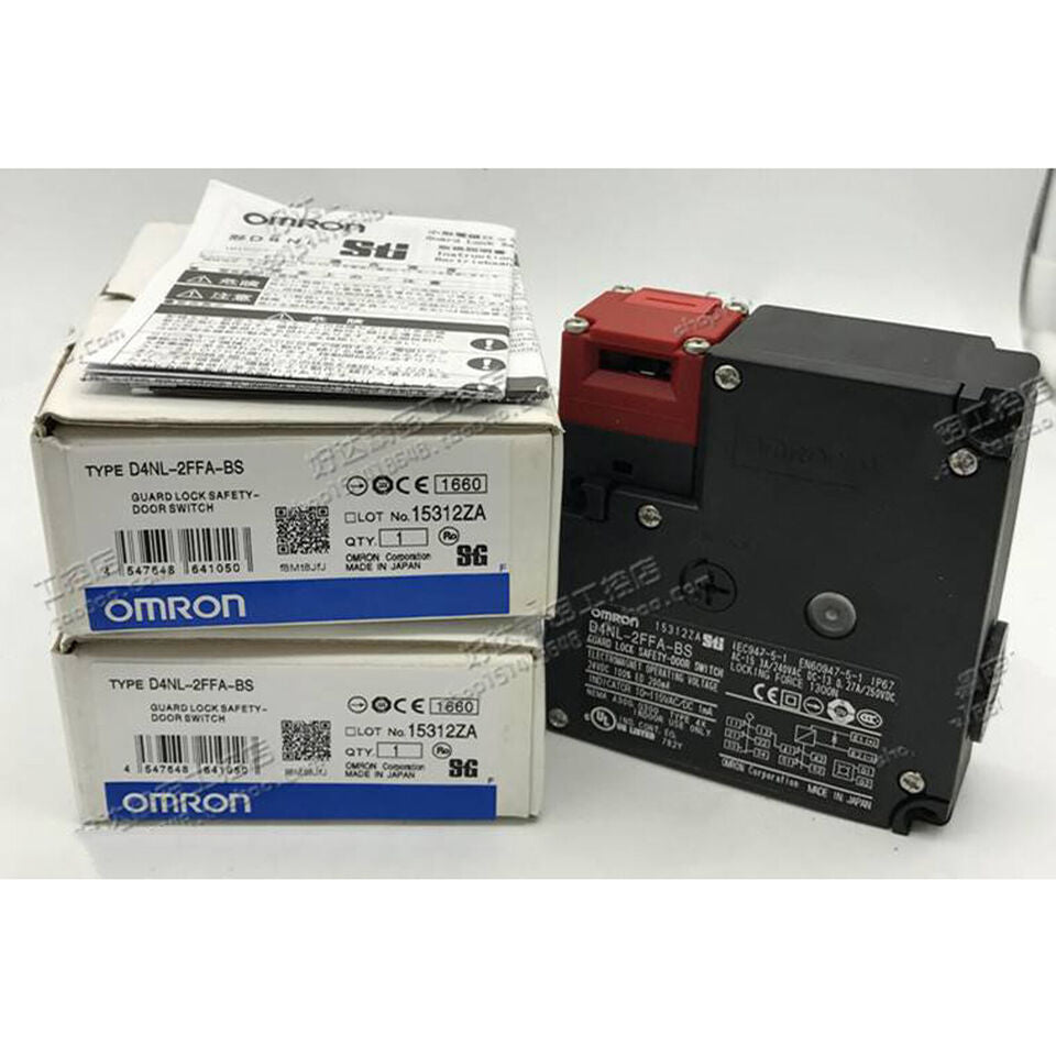 new 1PC Omron D4NL-2FFA-BS D4NL2FFABS Electromagnetic Lock Safety Door Switch - OMRON