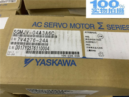 new 1PC Yaskawa SGMJV-04A3A6C Servo Motor In Box ping