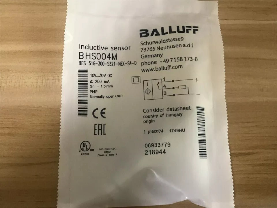 new 1PC BALLUFF BES 516-300-S321-NEX-S4-D Proximity Switch BES516300S321NEXS4D - BALLUFF