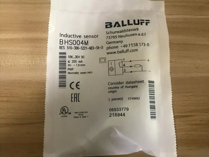 new 1PC BALLUFF BES 516-300-S321-NEX-S4-D Proximity Switch BES516300S321NEXS4D - BALLUFF