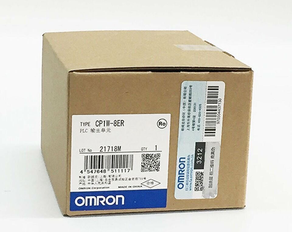 new Omron CP1W-8ER PLC Output Unit One CP1W8ER - OMRON