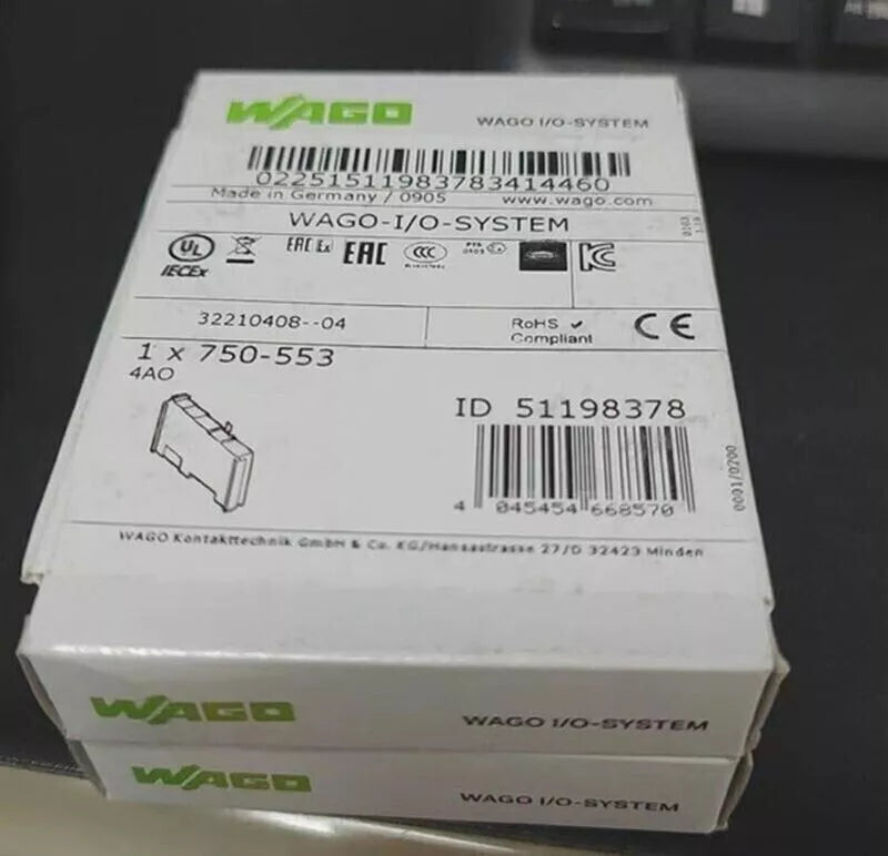 new 1PC Wago 750-553 PLC Module 750553 ping - WAGO