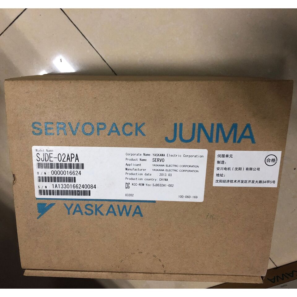 new 1PC Yaskawa SJDE-02APA Servo Driver SJDE02APA In Box ping - YASKAWA