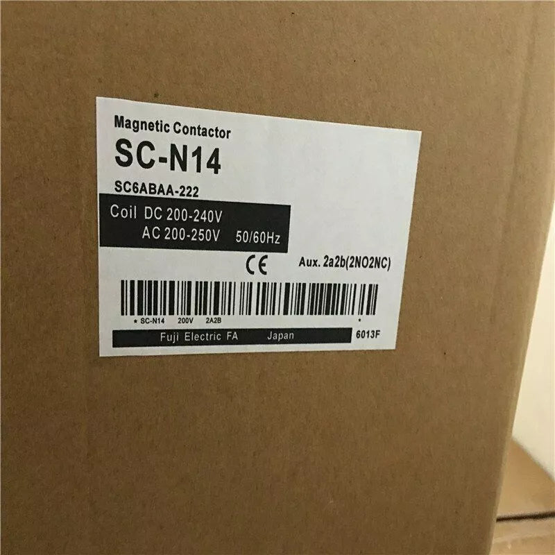 new 1PC Fuji SC-N14 220V AC Contactor SCN14 In Box ping - FUJI