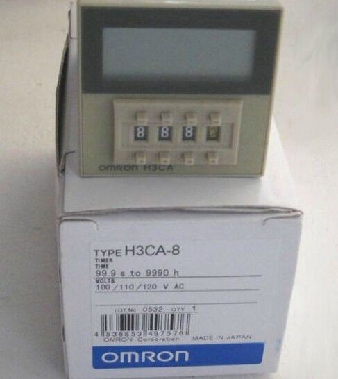 new Omron H3CA-8 100/110/120VAC Timer One H3CA8 - OMRON