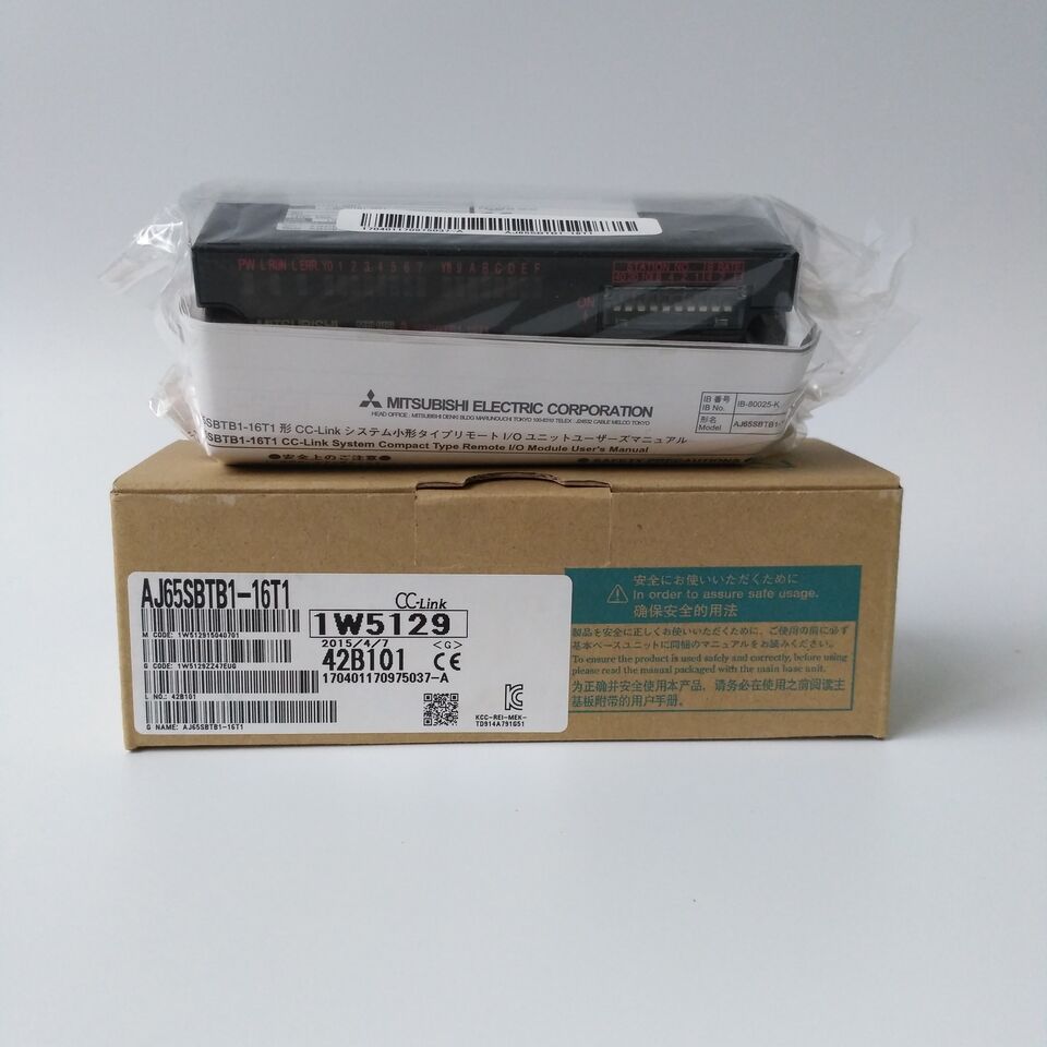 new Mitsubishi AJ65SBTB1-16T1 PLC Module 1PC AJ65SBTB116T1 - MITSUBISHI