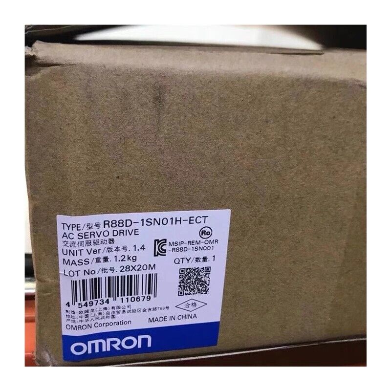 new Omron R88D-1SN01H-ECT Servo Drive One ping R88D1SN01HECT - OMRON