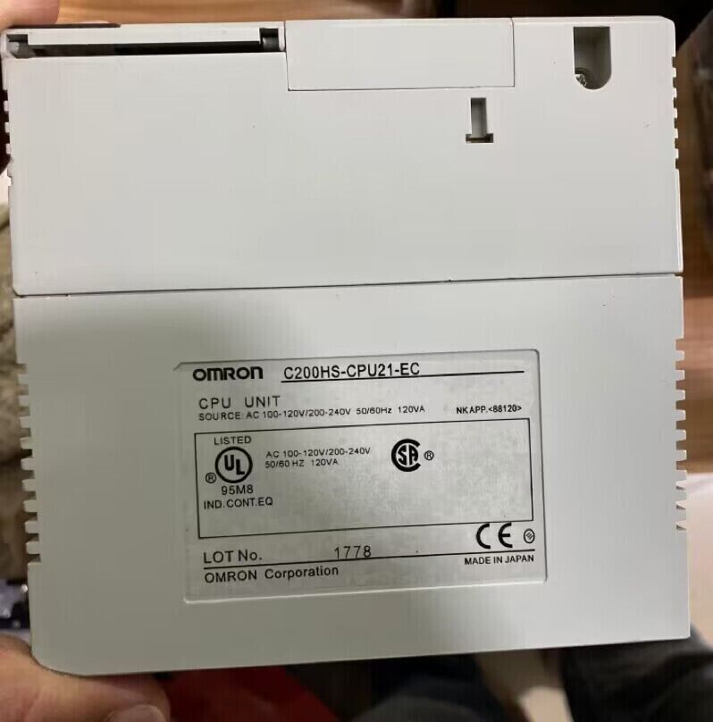new One Omron C200HS-CPU21-EC PLC Module In Box ping C200HSCPU21EC - OMRON