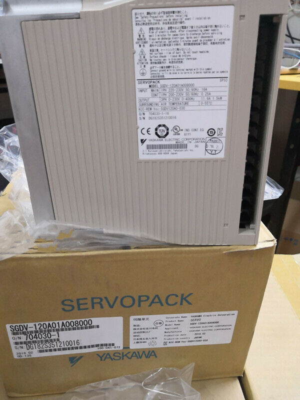 new 1PC Yaskawa SGDV-120A01A008000 AC Servo Drive In Box ping - YASKAWA