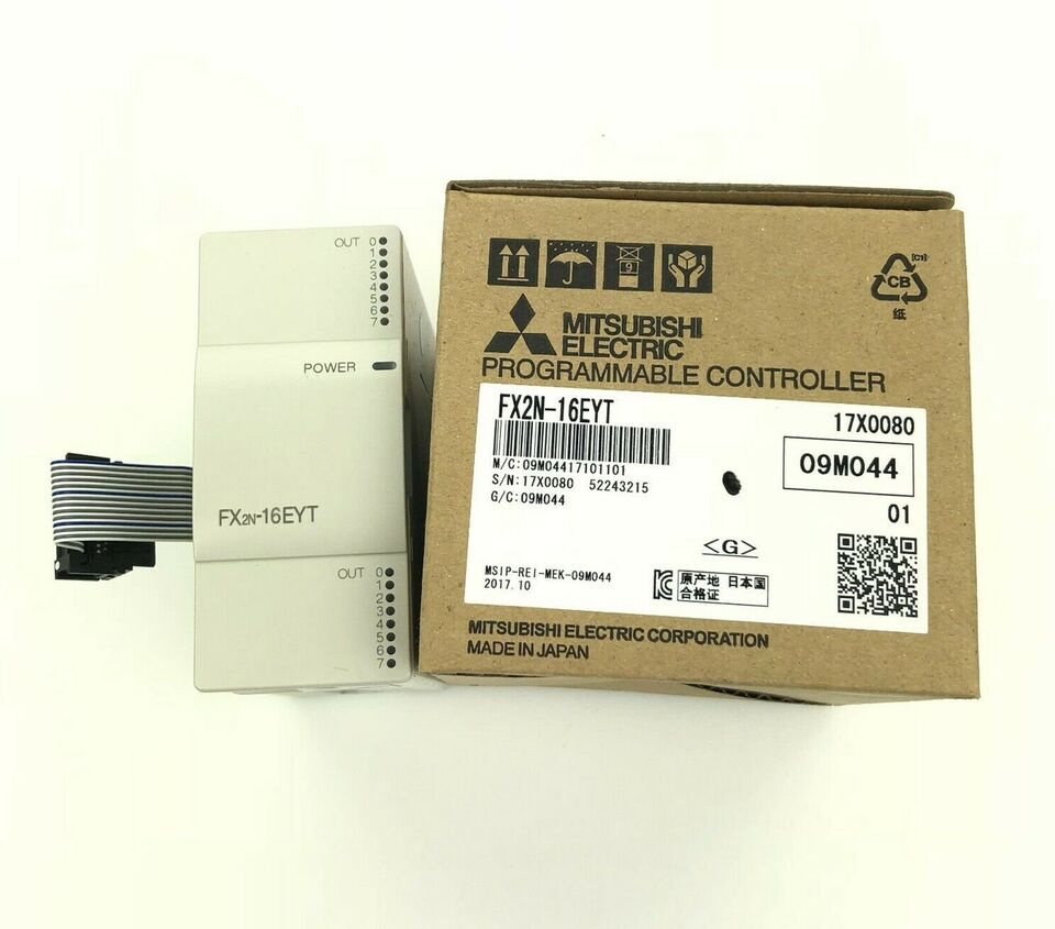 1PC Mitsubishi FX2N16EYT PLC In Box - MITSUBISHI