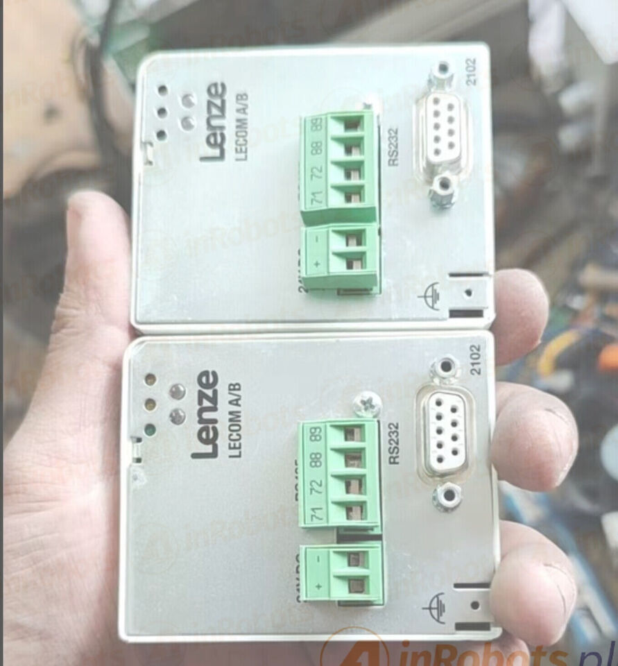 used 1PCS Lenze EMF2102IBCV001 COMMUNICATION MODULE - LENZE