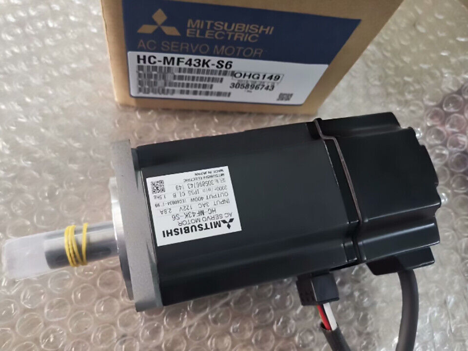 new 1PC MITSUBISHI HC-MF43K-S6 Servo Motor HCMF43KS6 ping - MITSUBISHI