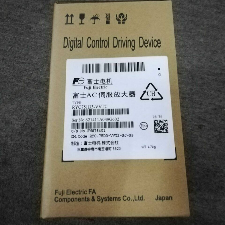 new 1PC FUJI RYC751D3-VVT2 RYC751D3VVT2 Servo Drive ping - FUJI