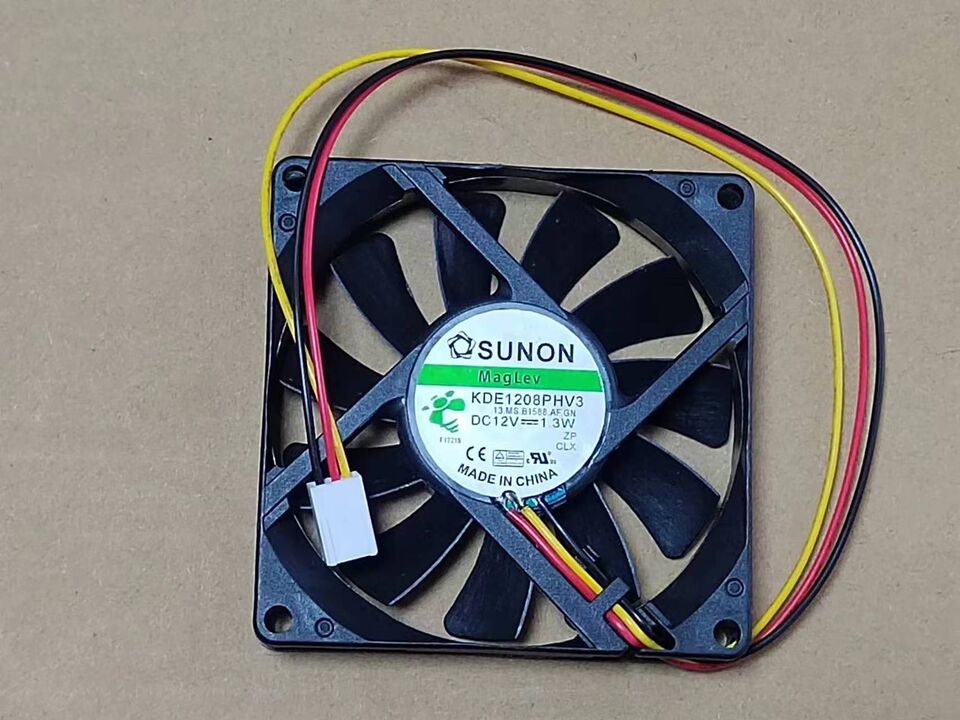 new 1PC Motor protection cooling fan KDE1208PHV3 8015 12V 1.3W 8CM - KDE