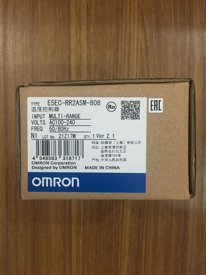 Omron E5ECRR2ASM808 Temperature Controller - OMRON