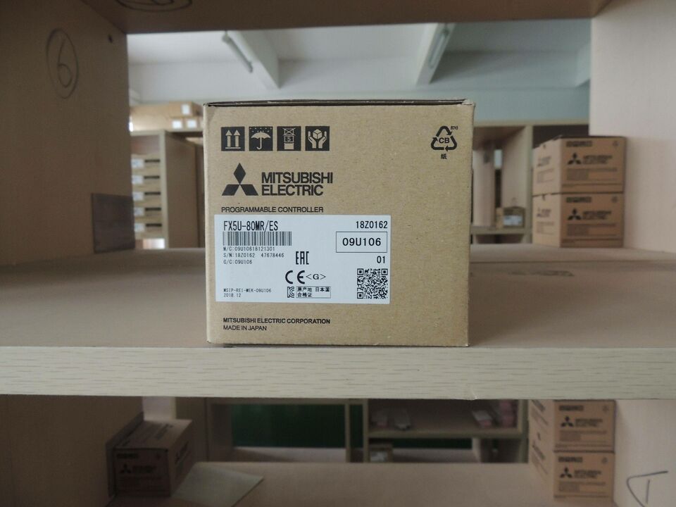 new 1PC MITSUBISHI FX5U-80MR/ES FX5U-80MR-ES PLC ping - MITSUBISHI