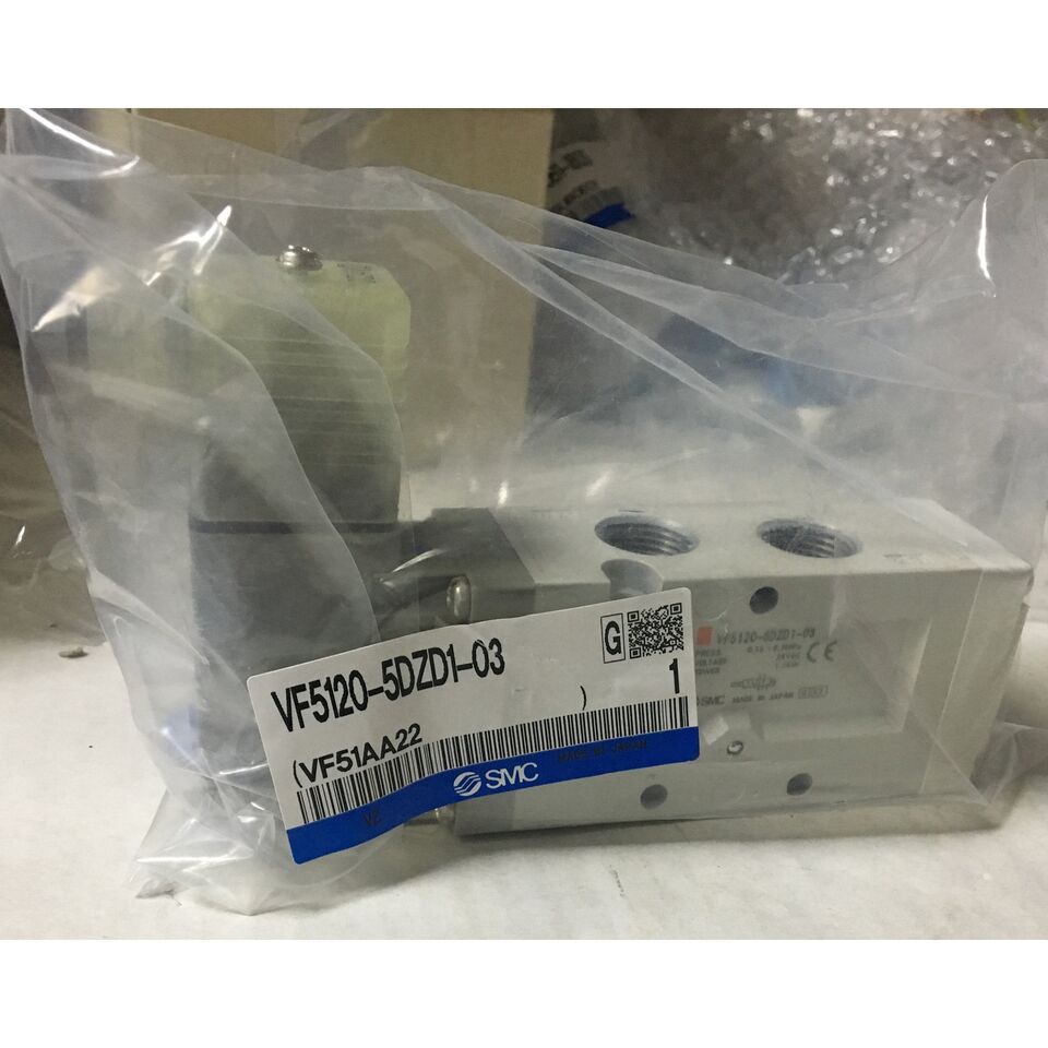 new 1PC SMC VF5120-5DZD1-03 Solenoid Valve VF51205DZD103 - SMC