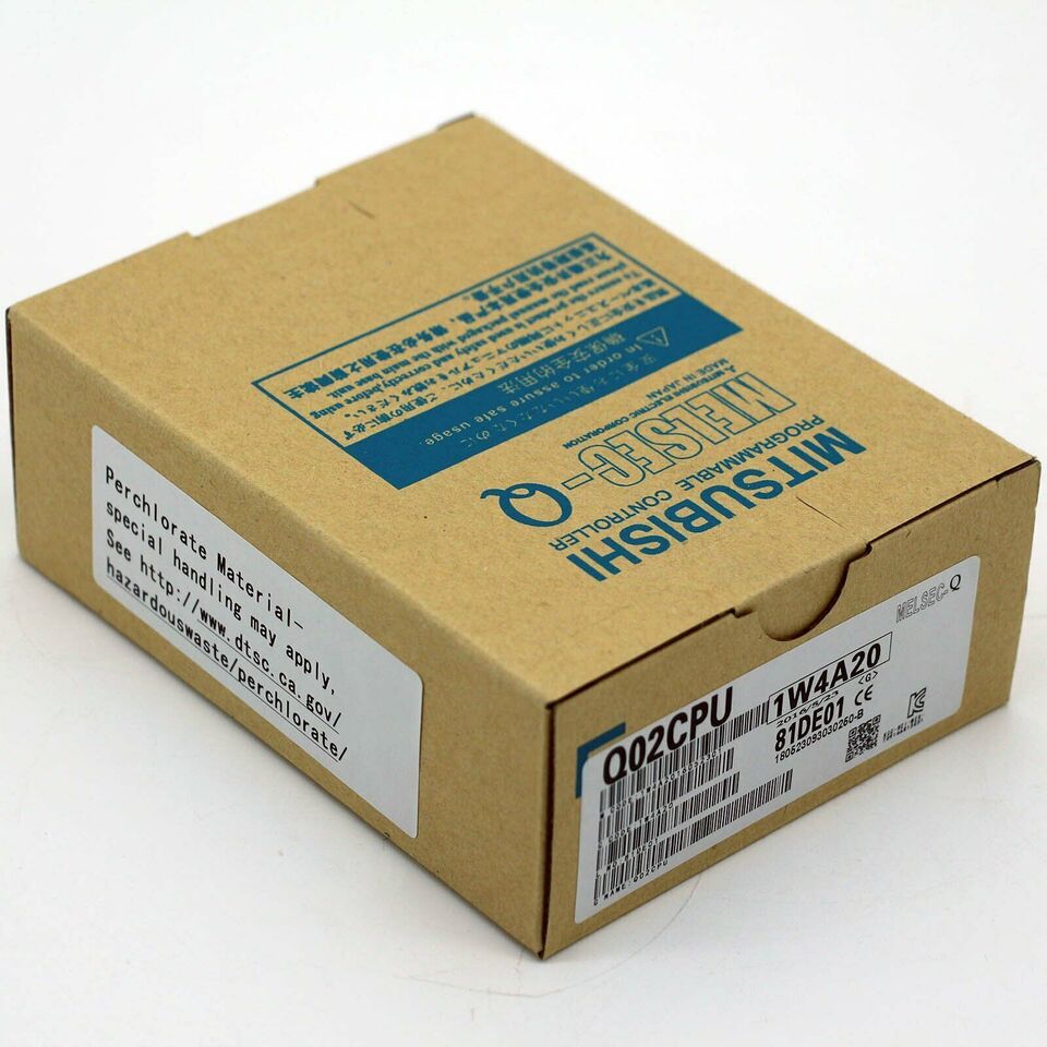 new 1PC Mitsubishi Q02CPU CPU In Box ping - MITSUBISHI