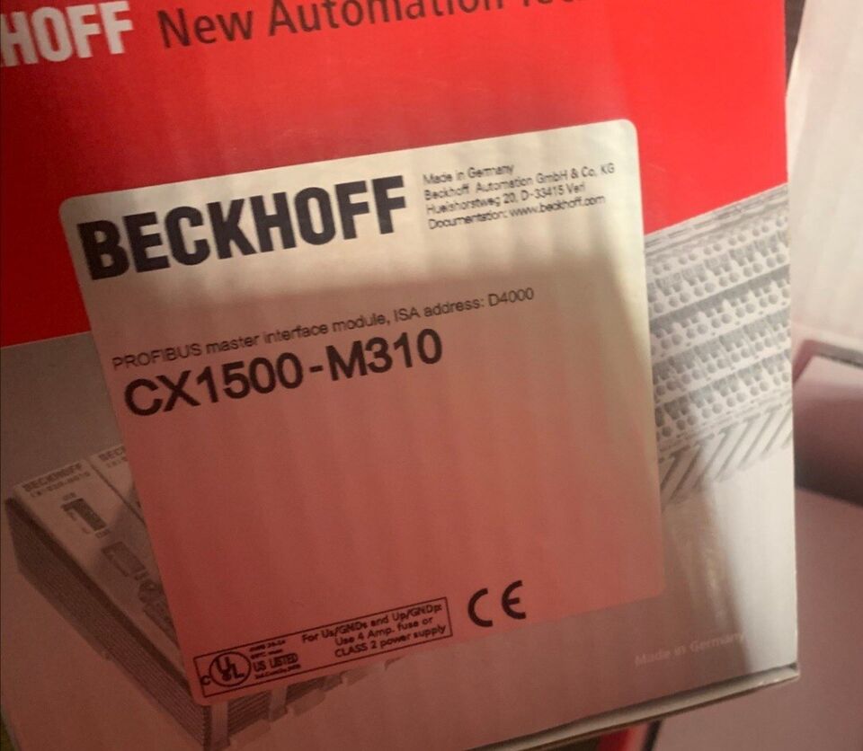 new 1PC  BECKHOFF CX1500-M310 PLC Module ping CX1500M310