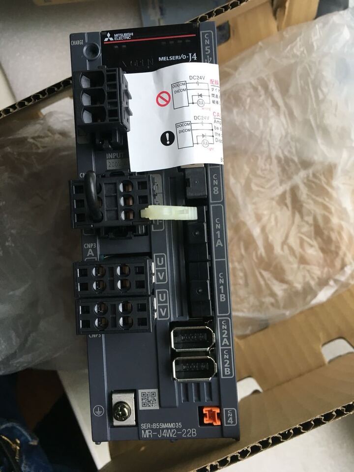Mitsubishi AC SERVO DRIVER MRJ4W222B for PLC System - MITSUBISHI