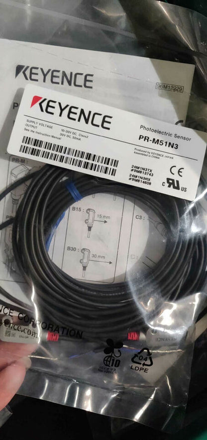 new 1PC Keyence PHOTOELECTRIC SENSOR PR-M51N3 PRM51N3 - KEYENCE