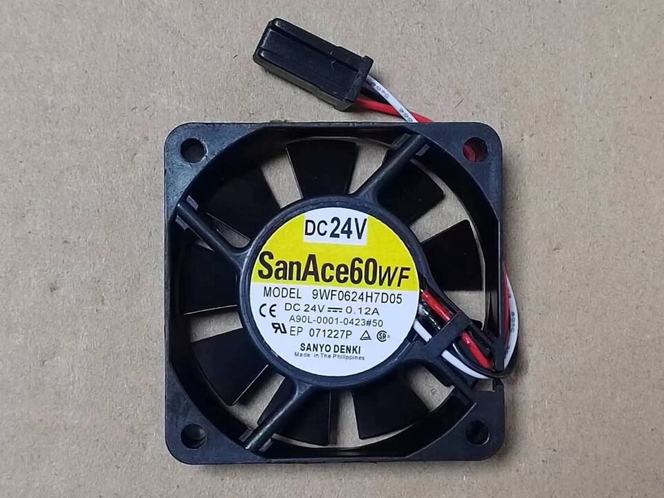 new 1X for DC24V 0.12A 3pin Cooling Fan 9WF0624H7D05 A90L-0001-0423#50 - PLC INDUSTRY