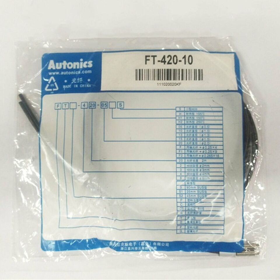 new 1PC  Autonics FT-420-10 Fiber Optic Sensor