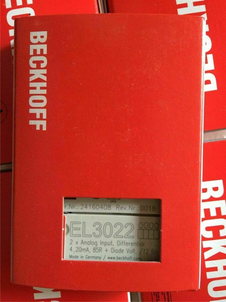 new 1PC BECKHOFF EL3022 PLC In Box ping EL 3022 - BECKHOFF