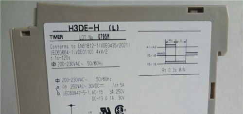 new Omron H3DE-H(L) Time Relay One H3DE-H(L) - OMRON
