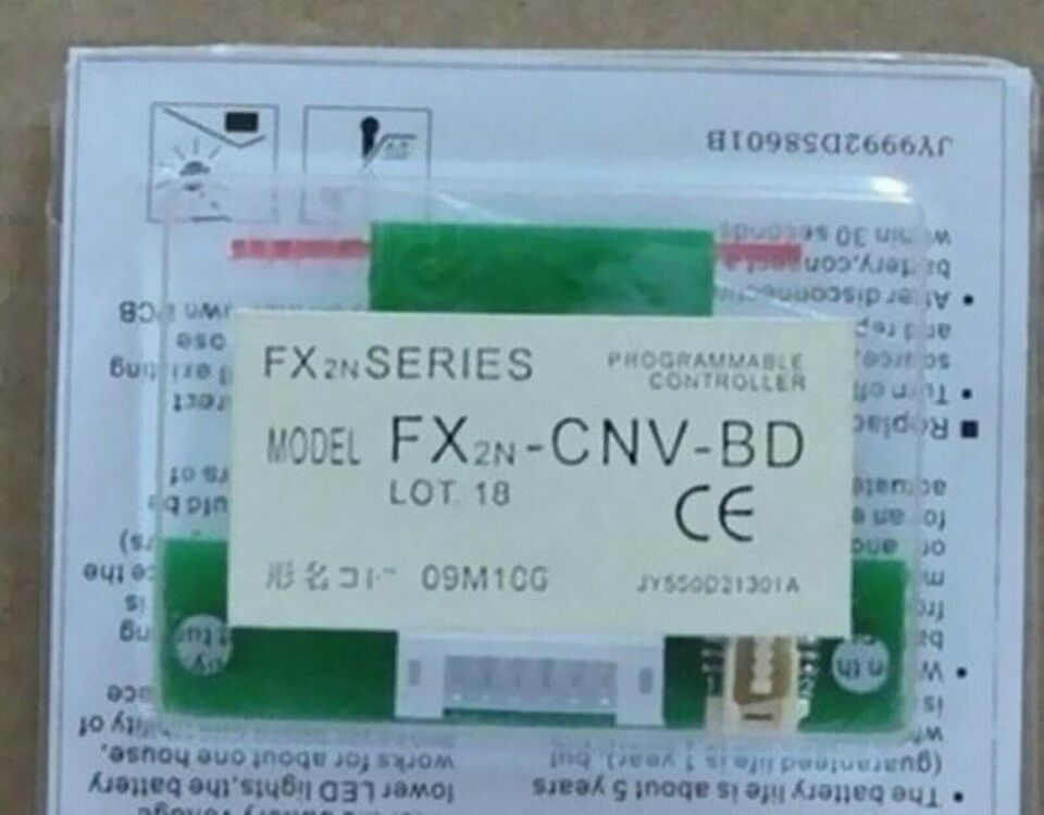 new Mitsubishi FX2N-CNV-BD PLC Transform Adapter One FX2NCNVBD - MITSUBISHI