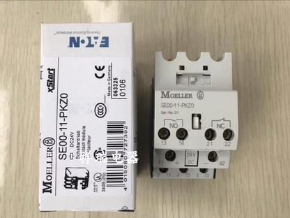 Eaton Moeller SE00-11-PKZ0 Motor Starter Contact Module 24V 50Hz - EATON