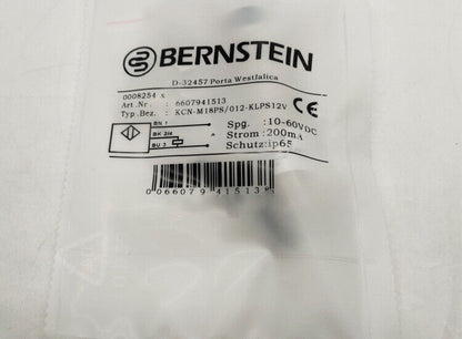 Inductive Proximity Switch Sensor - BERNSTEIN