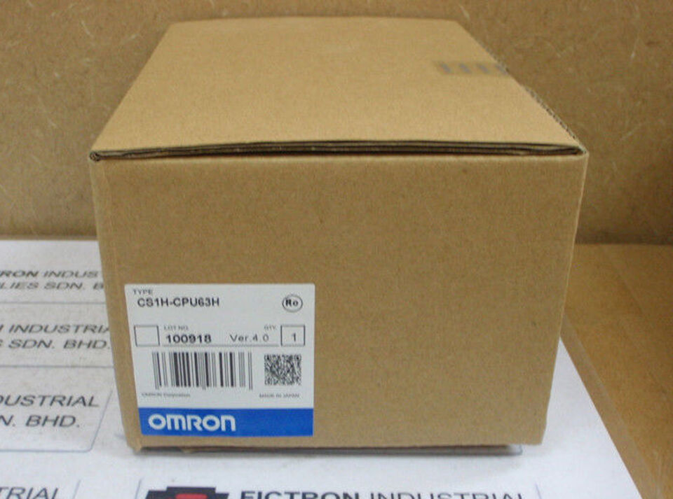 new One Omron CS1H-CPU63H CS1HCPU63H CPU Unit In Box - OMRON