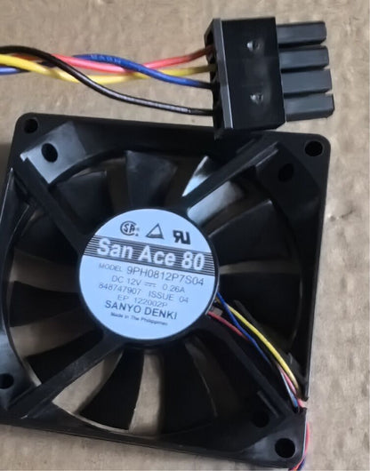 new 1PC four-wire temperature control ball fan 9PH0812P7S04 12V 0.26A 8015 - XYZ TECH SOLUTIONS