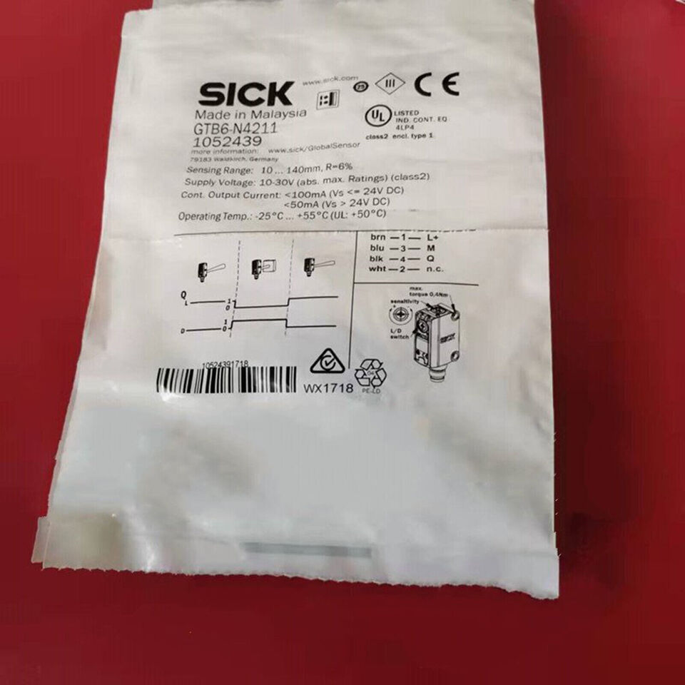 new 1PC Sick GTB6-N4211 GTB6N4211 Photoelectric Sensor - KOEED
