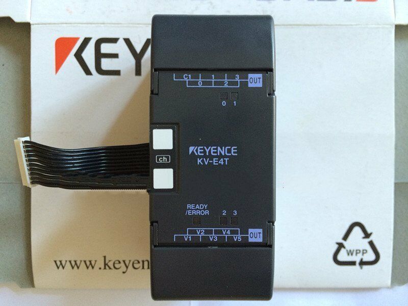 new 1PC KEYENCE KV-E4T PLC Extension Output Module In Box - KEYENCE