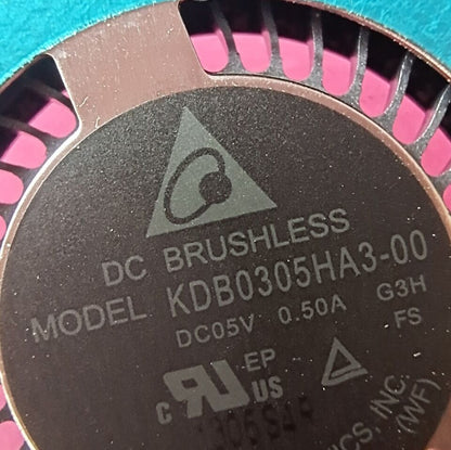 used 1pcs 5V 0.50A Cooling Fan KDB0305HA3-00 3003 3CM - KABELCOM