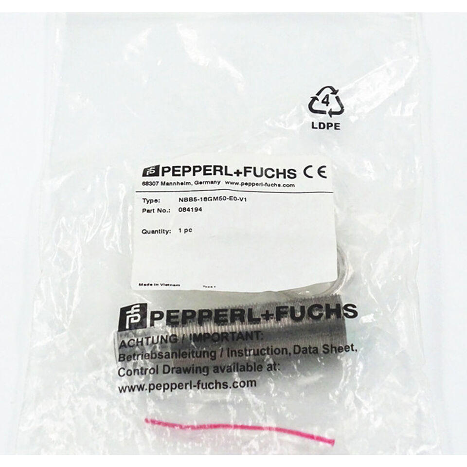 New One P+F NBB5-18GM50-E0-V1 Proximity Switch Sensor Ping - ONE