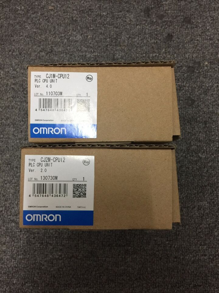 PLC Controller Module, CJ1MCPU12, Omron, High-Performance, 12 Channel - OMRON