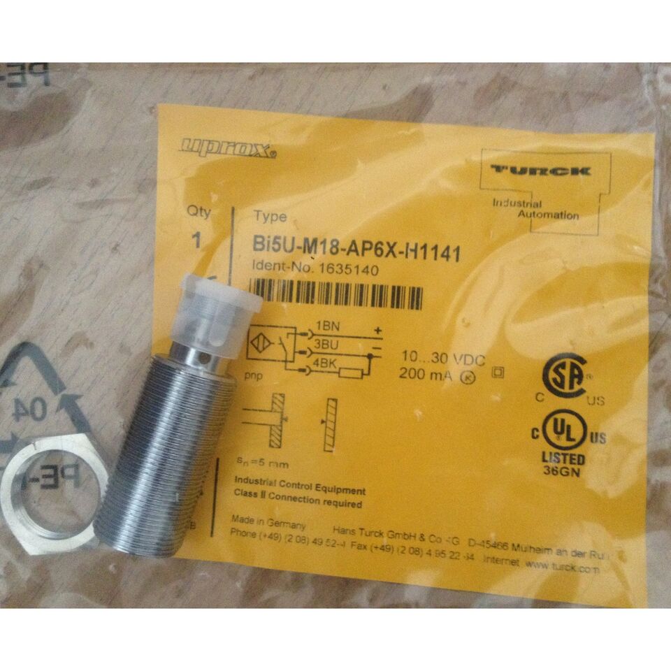 new 1PC  TURCK BI5U-M18-AP6X-H1141 Proximity Switch ping